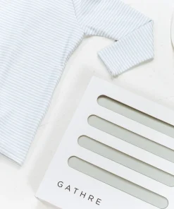 minnow Baby Boys' First Beach Day Bundle Powder Blue Stripe Discount