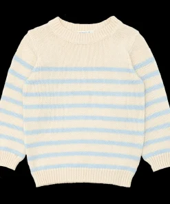 minnow Baby Boys Knit Bundle Cream And Blue Stripe Discount
