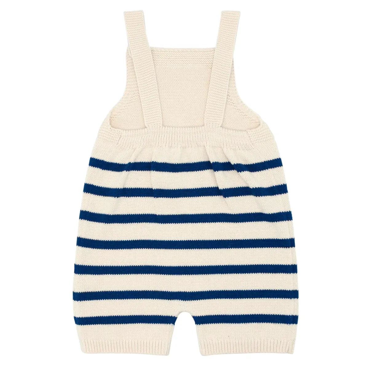 minnow Baby Breton Stripe Overall Breton Stripe Knit New