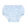 minnow Baby Diaper Cover | Swim Oasis Blue Gingham New