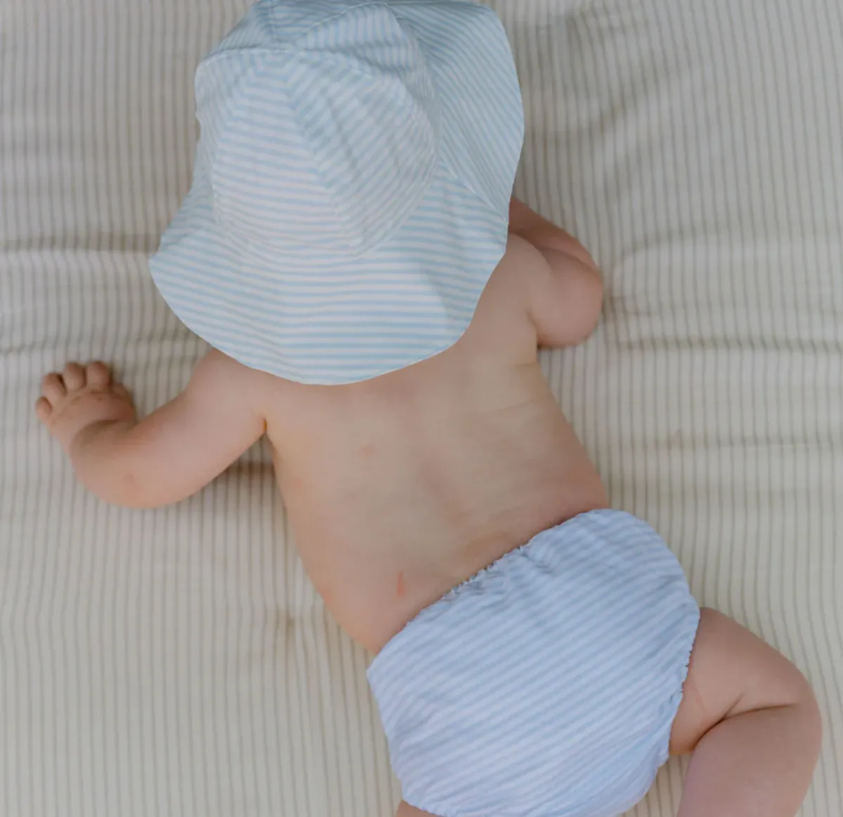 minnow Baby Diaper Cover Powder Blue Stripe Discount