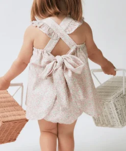 minnow Baby Flutter Tank Bloomer Set Antique Floral New