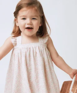 minnow Baby Flutter Tank Bloomer Set Antique Floral Clearance