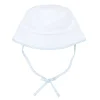 minnow Baby French Terry Bucket Hat | Swim White Hot