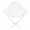 minnow Baby French Terry Sun Hat | Swim White Clearance
