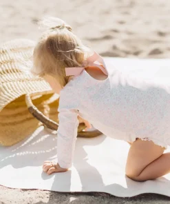 minnow Baby Girls' First Beach Day Bundle Antique Floral Hot