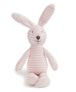 minnow Baby Girls Knit Bundle Cream And Pink Stripe Fashion