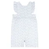 minnow Baby Girls Pinafore Romper Briland Blue Botanic New