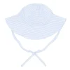 minnow Baby Sun Hat | Swim Powder Blue Stripe New