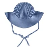 minnow Baby Sunhat | Swim Navy Gingham Outlet