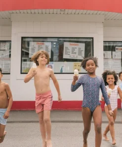 minnow Boys Boardie New England Red Fashion