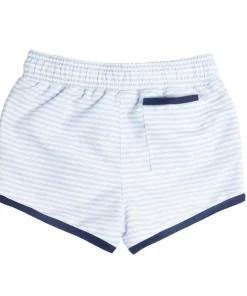 minnow Boys Boardie Powder Blue Stripe Outlet