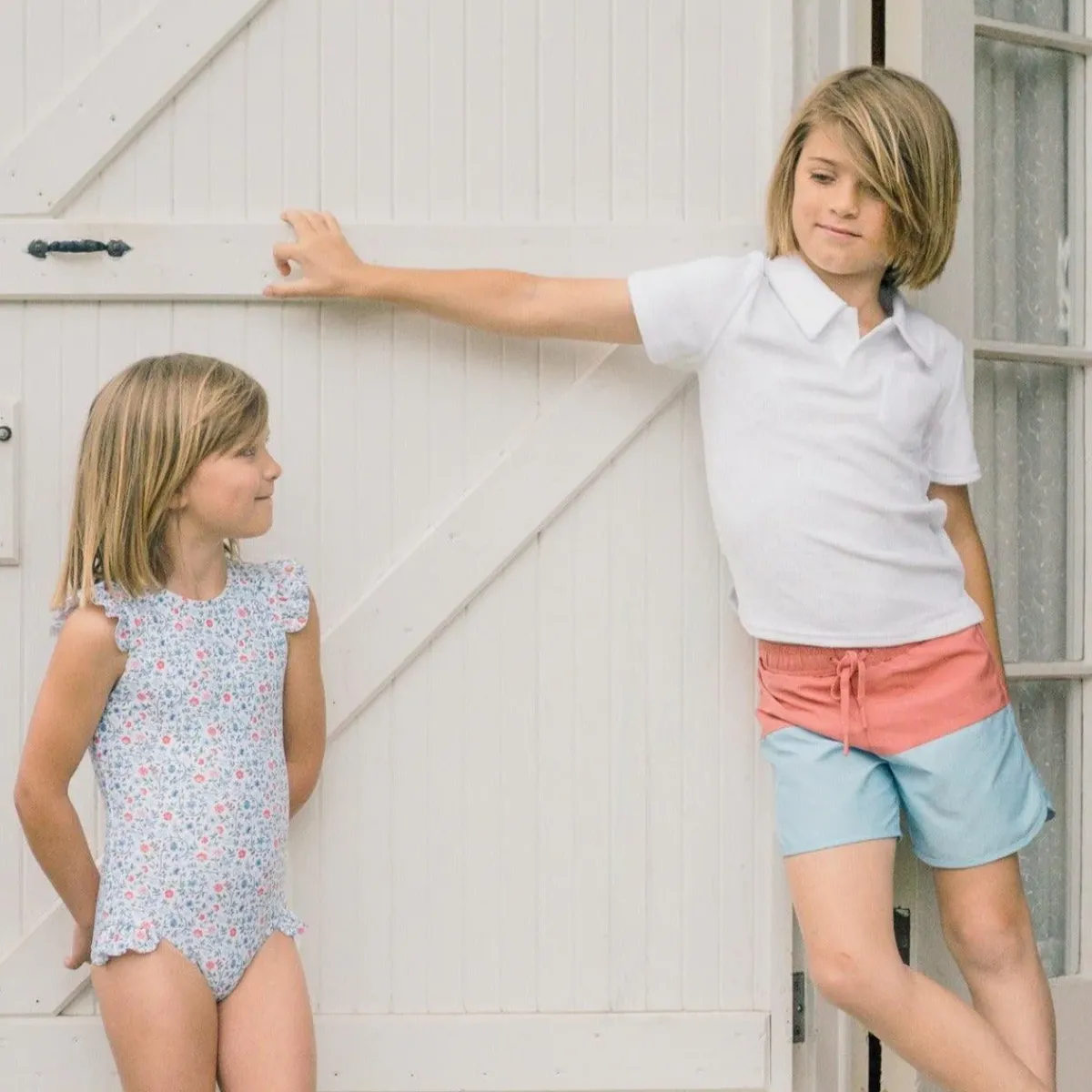 minnow Boys Boardie Harbor Colorblock Sale