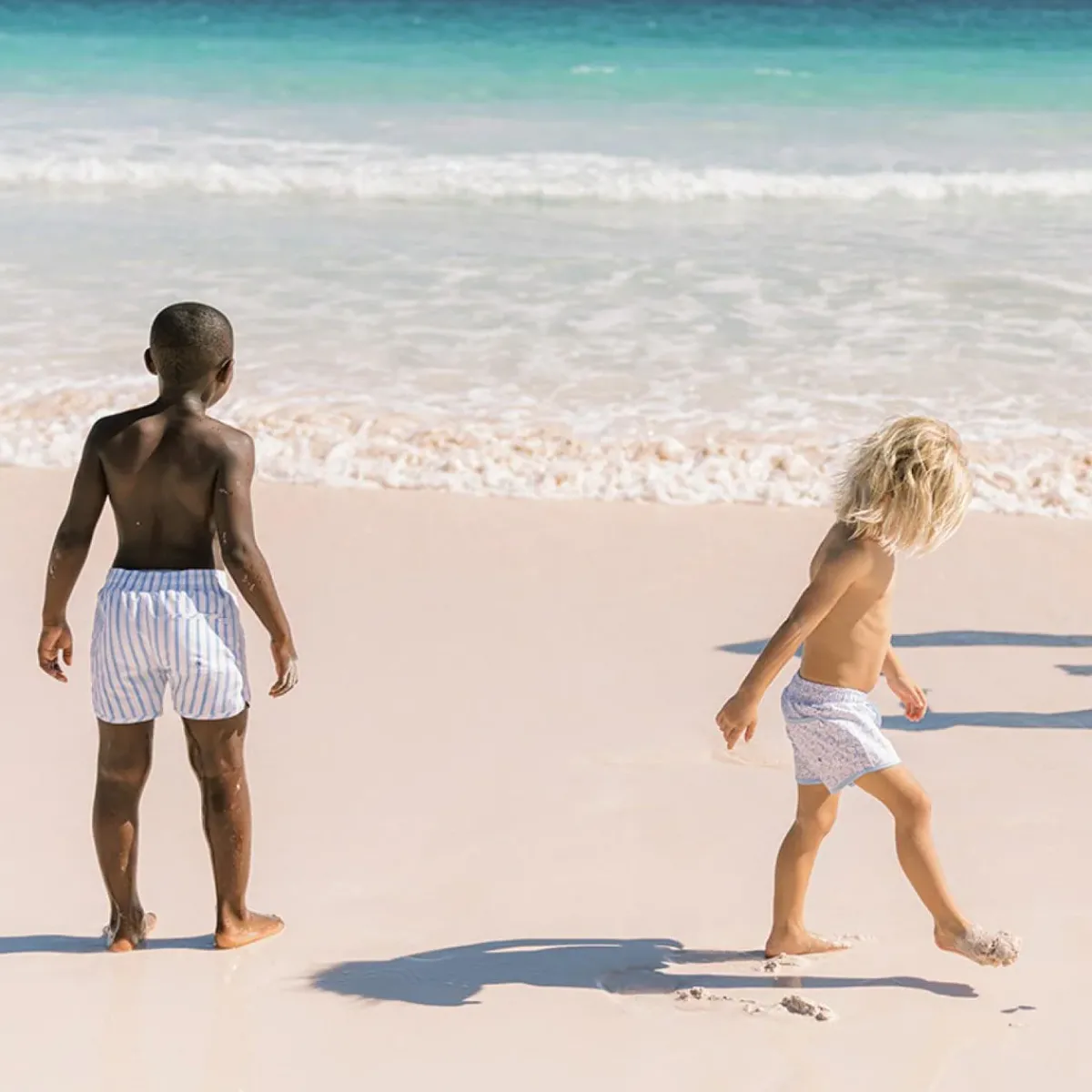 minnow Boys Boardie Briland Blue Botanic New