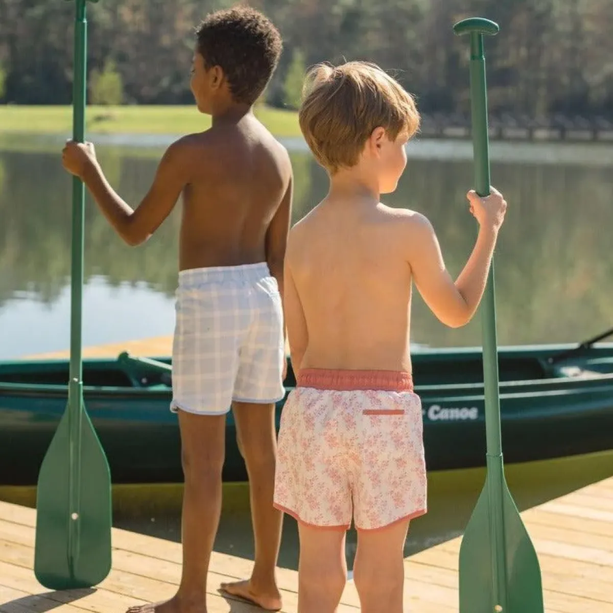 minnow Boys Boardie Nantucket Floral Best