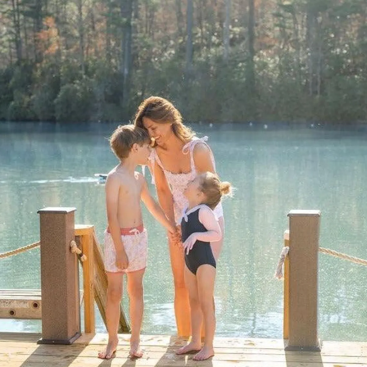 minnow Boys Boardie Nantucket Floral Best