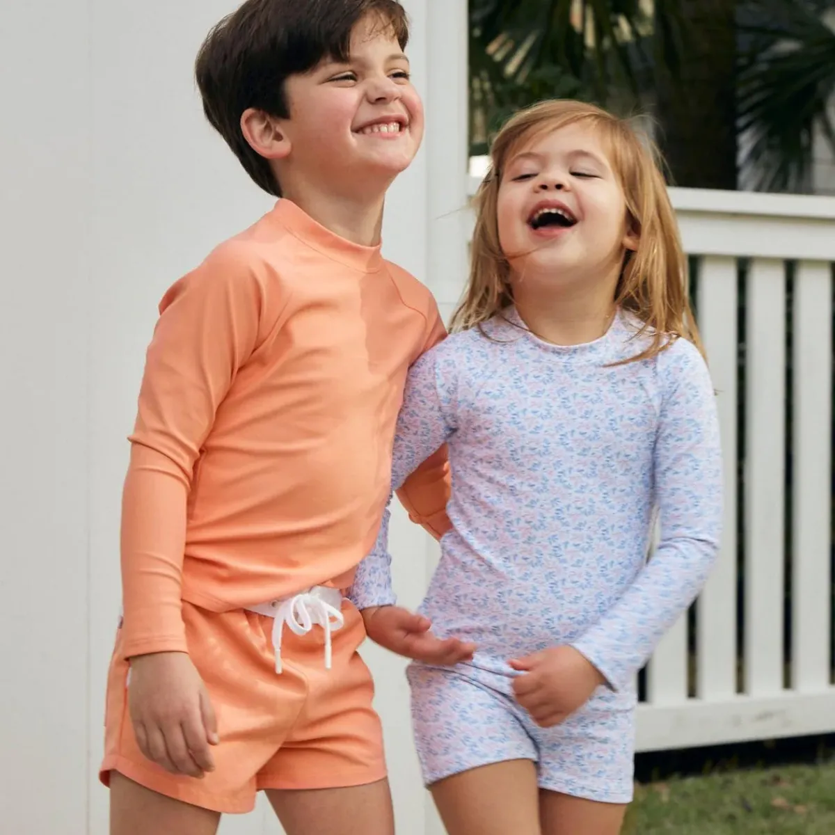 minnow Boys Boardie Calypso Coral Online