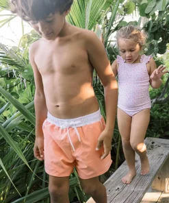 minnow Boys Boardie Calypso Coral Online