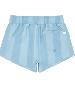 minnow Boys Boardie | Swim Freshwater Blue Cabana Stripe Sale