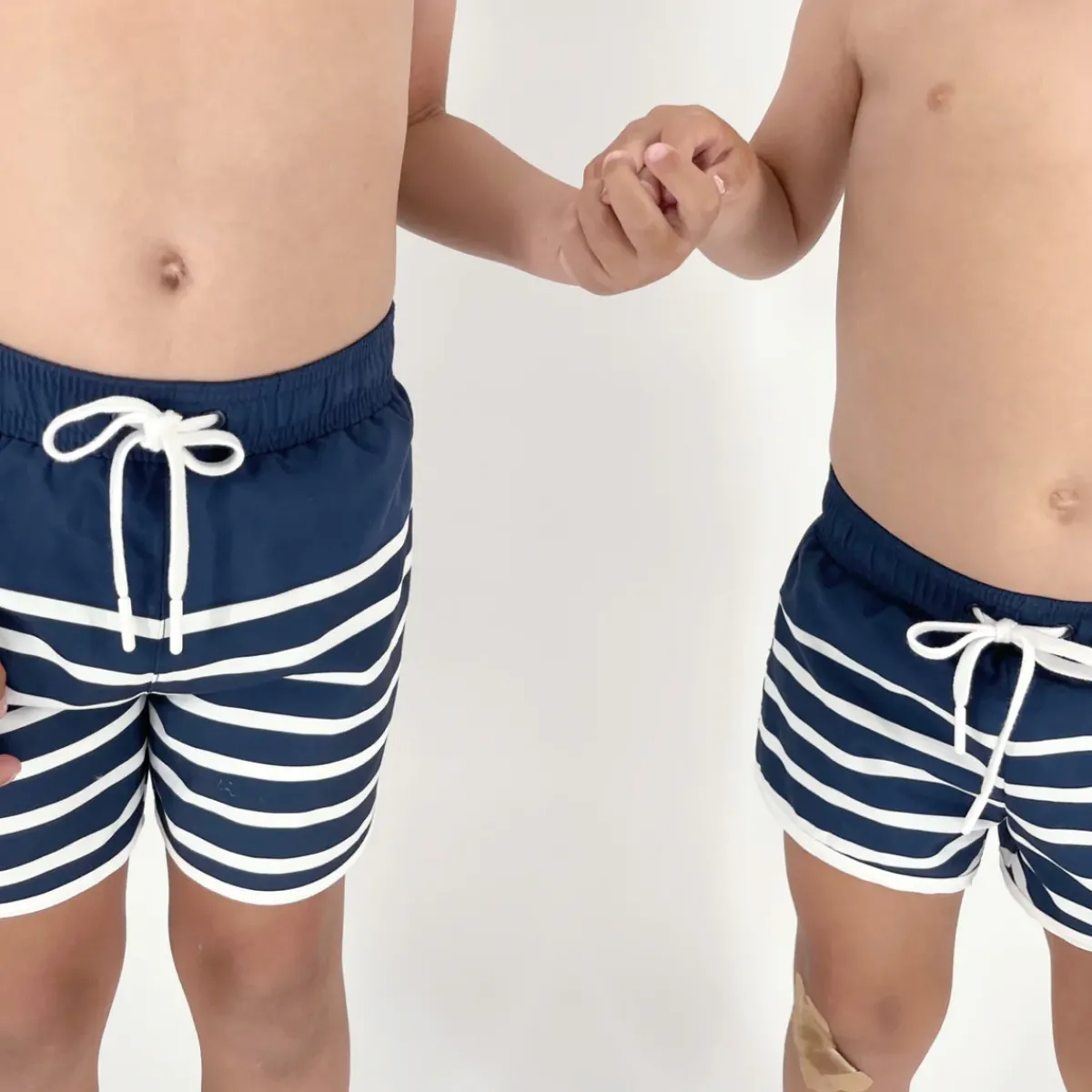minnow Boys Boardie | Swim Navy Breton Stripe Outlet
