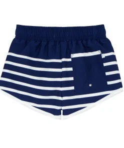 minnow Boys Boardie | Swim Navy Breton Stripe Outlet