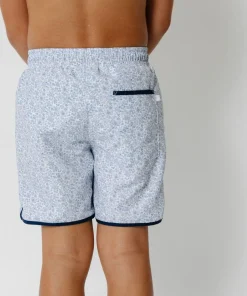 minnow Boys Boardie Slate Floral Best