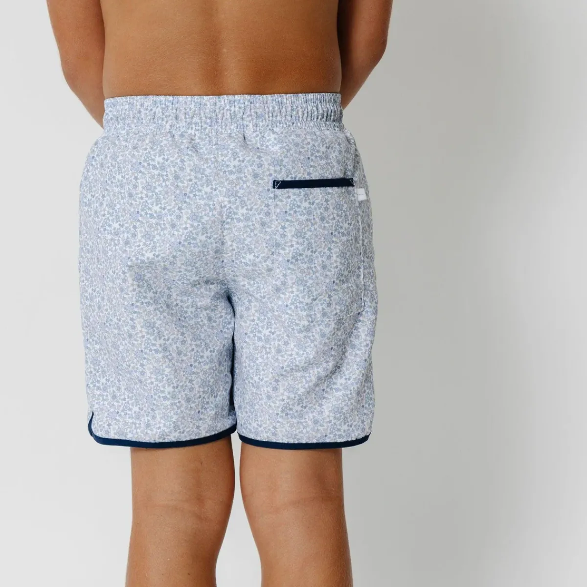 minnow Boys Boardie Slate Floral Best