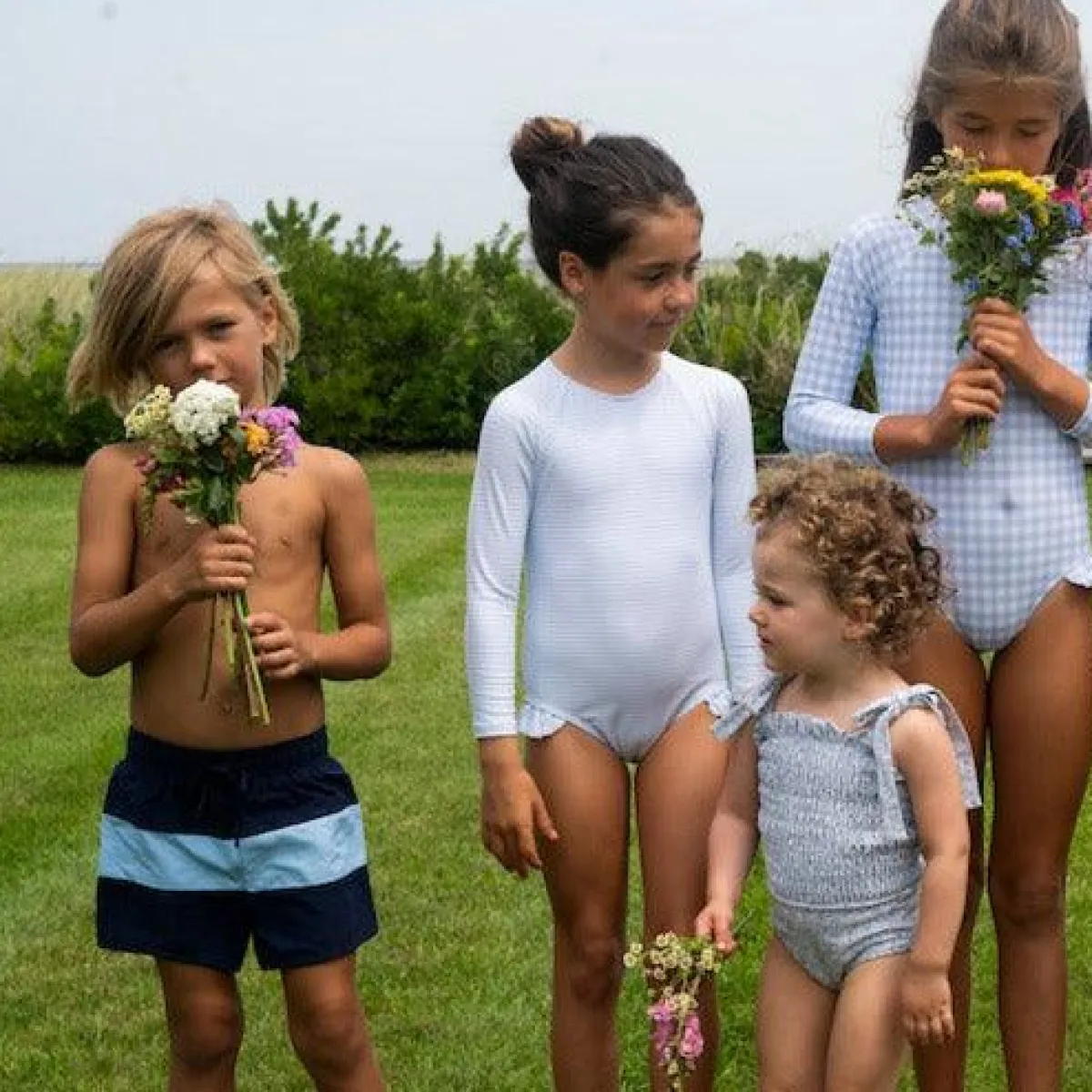 minnow Boys Boardie Navy Colorblock Online