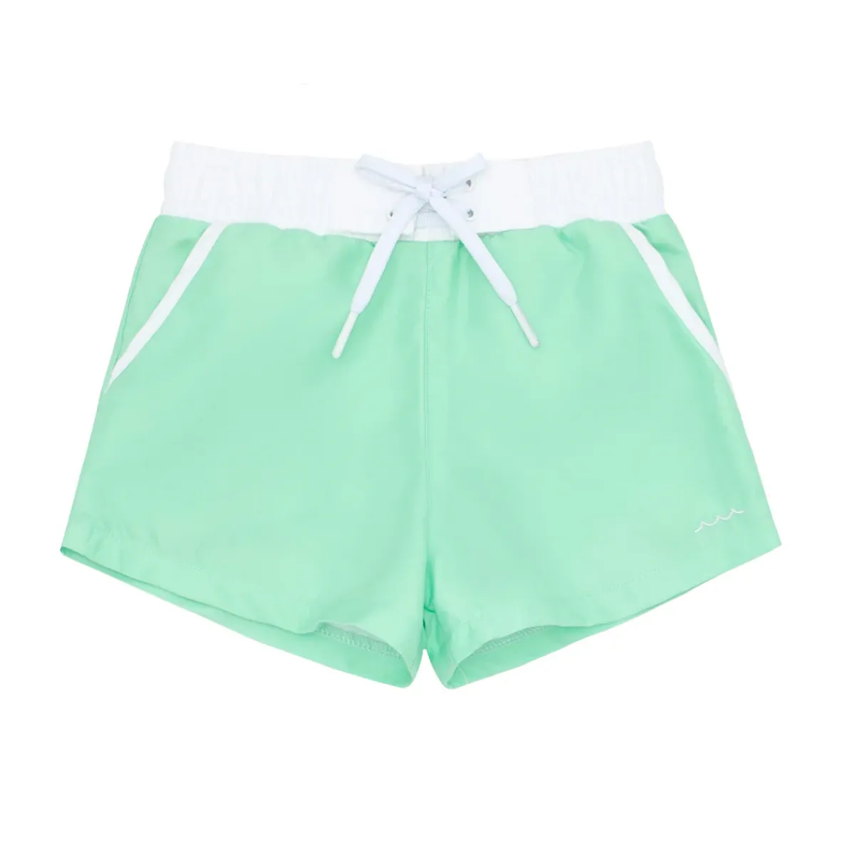 minnow Boys Boardie With Pockets Palm Green Best