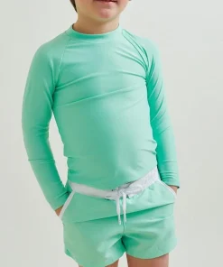 minnow Boys Boardie With Pockets Palm Green Best