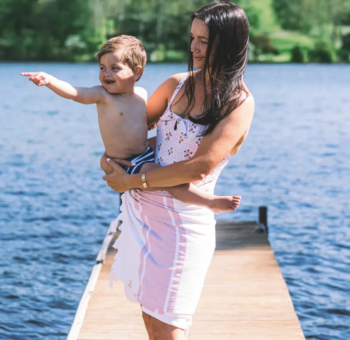 minnow Boys Brief | Swim Navy Breton Stripe Clearance