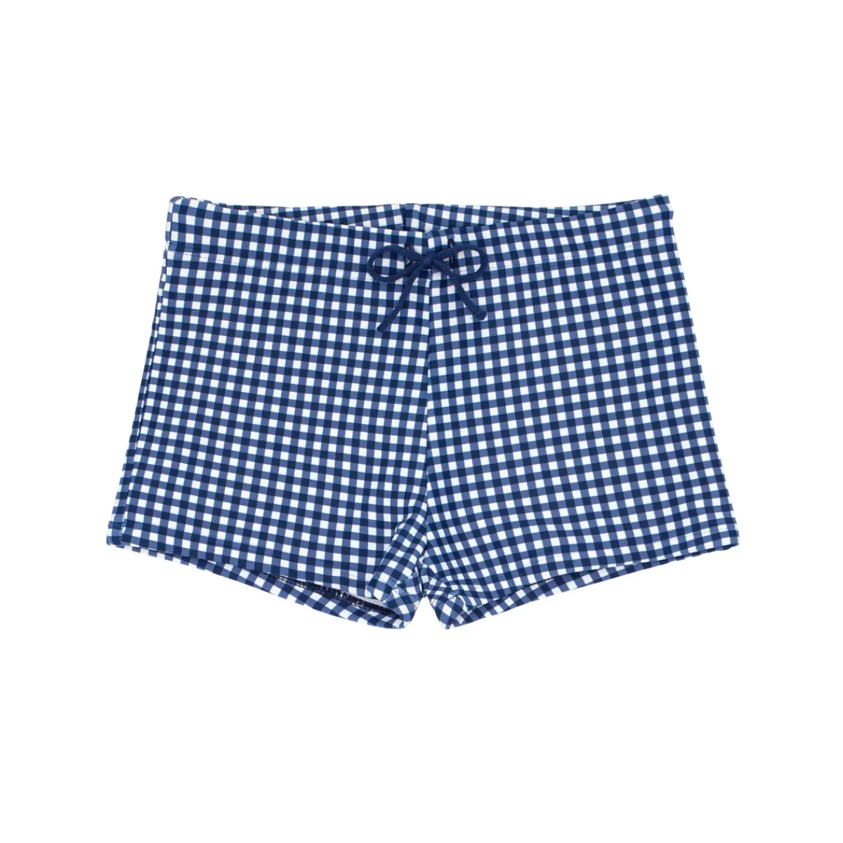 minnow Boys Brief | Swim Navy Gingham Discount