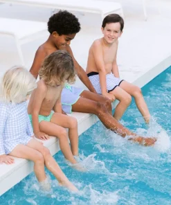 minnow Boys Brief Palm Green Hot