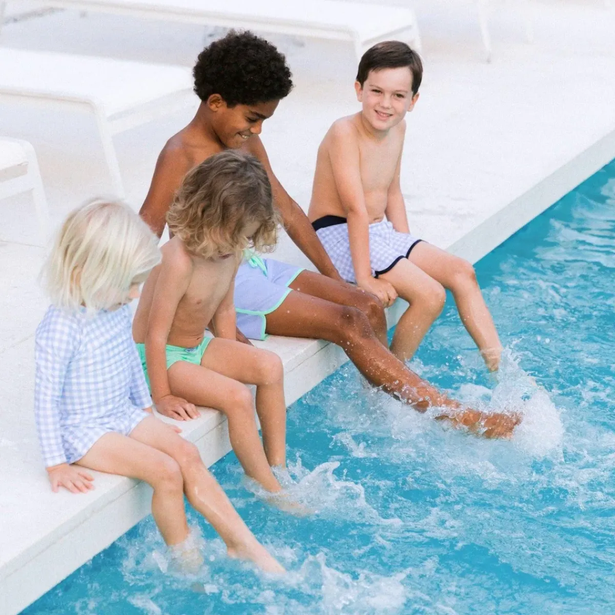 minnow Boys Brief Palm Green Hot