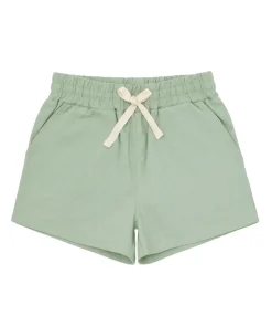 minnow Boys Canvas Short Sea Marsh Green Clearance