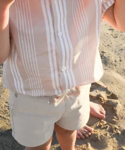 minnow Boys Canvas Short Tan Online