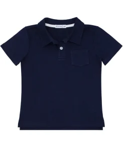 minnow Boys Cotton Polo Navy Best