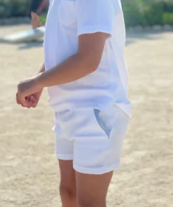 minnow Boys French Terry Short | Swim White Online