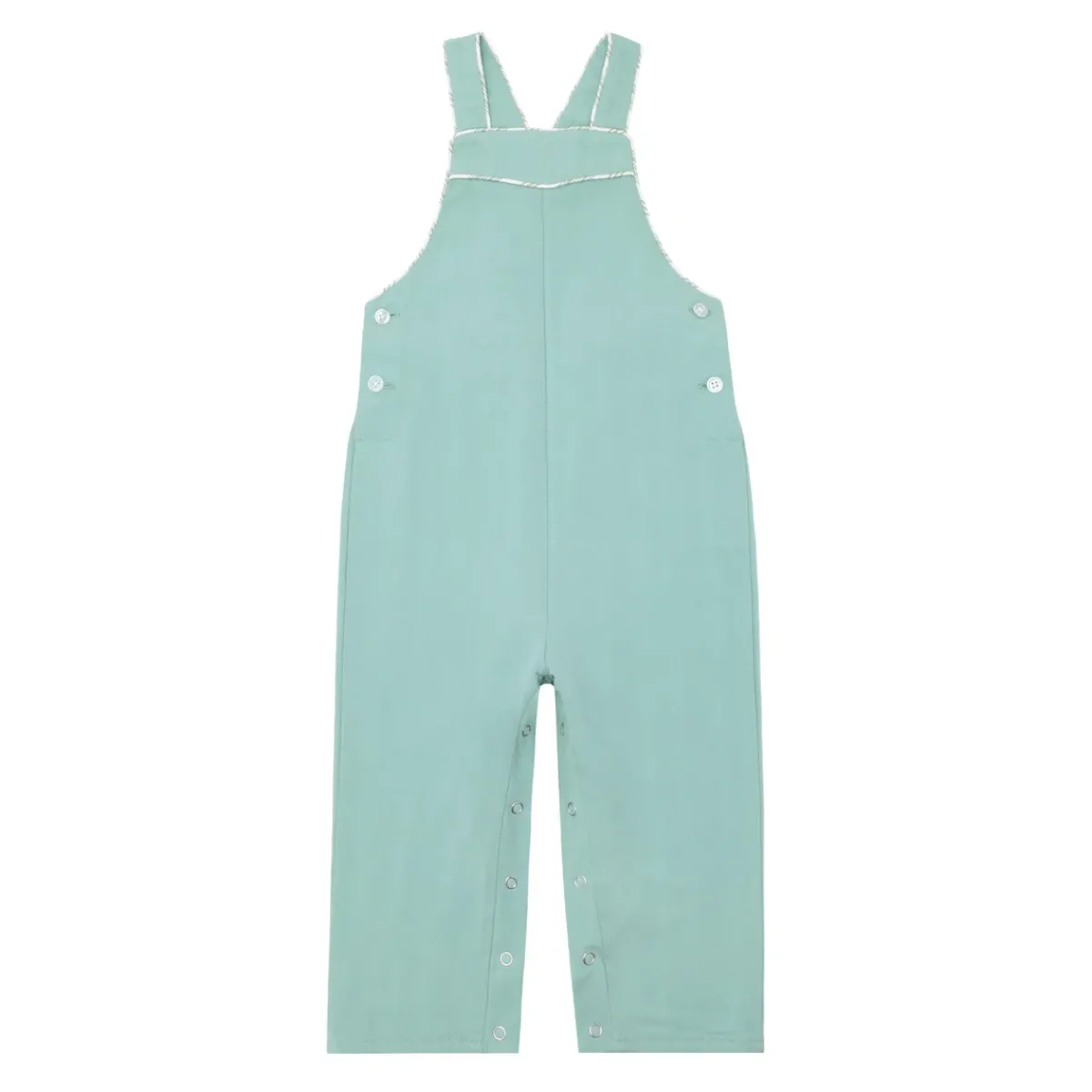 minnow Boys Long Overall Sea Blue Outlet