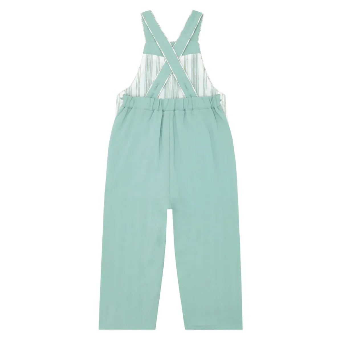 minnow Boys Long Overall Sea Blue Outlet