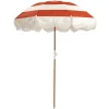 minnow Business & Pleasure Holiday Beach Umbrella, Capri Stripe Online