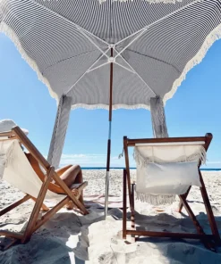 minnow Business & Pleasure Premium Cabana, Navy Stripe Sale