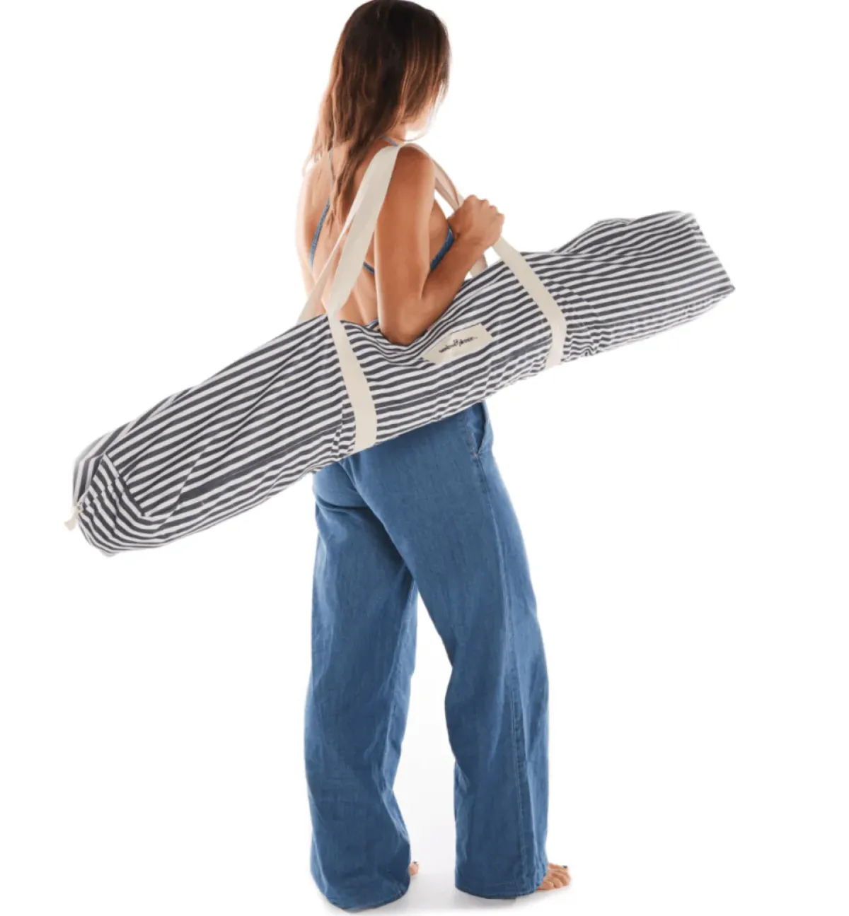 minnow Business & Pleasure Premium Cabana, Navy Stripe Sale