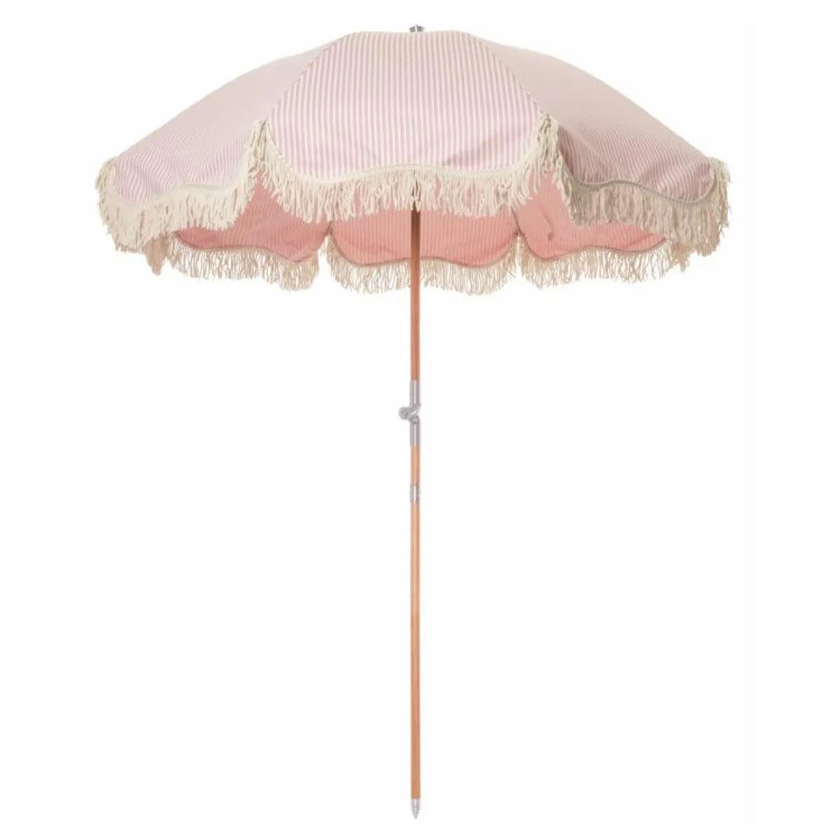 minnow Business & Pleasure Premium Umbrella, Pink Stripe Discount