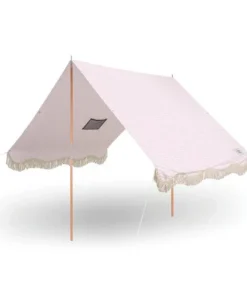 minnow Business & Pleasure Premium Beach Tent, Pink Stripe Hot