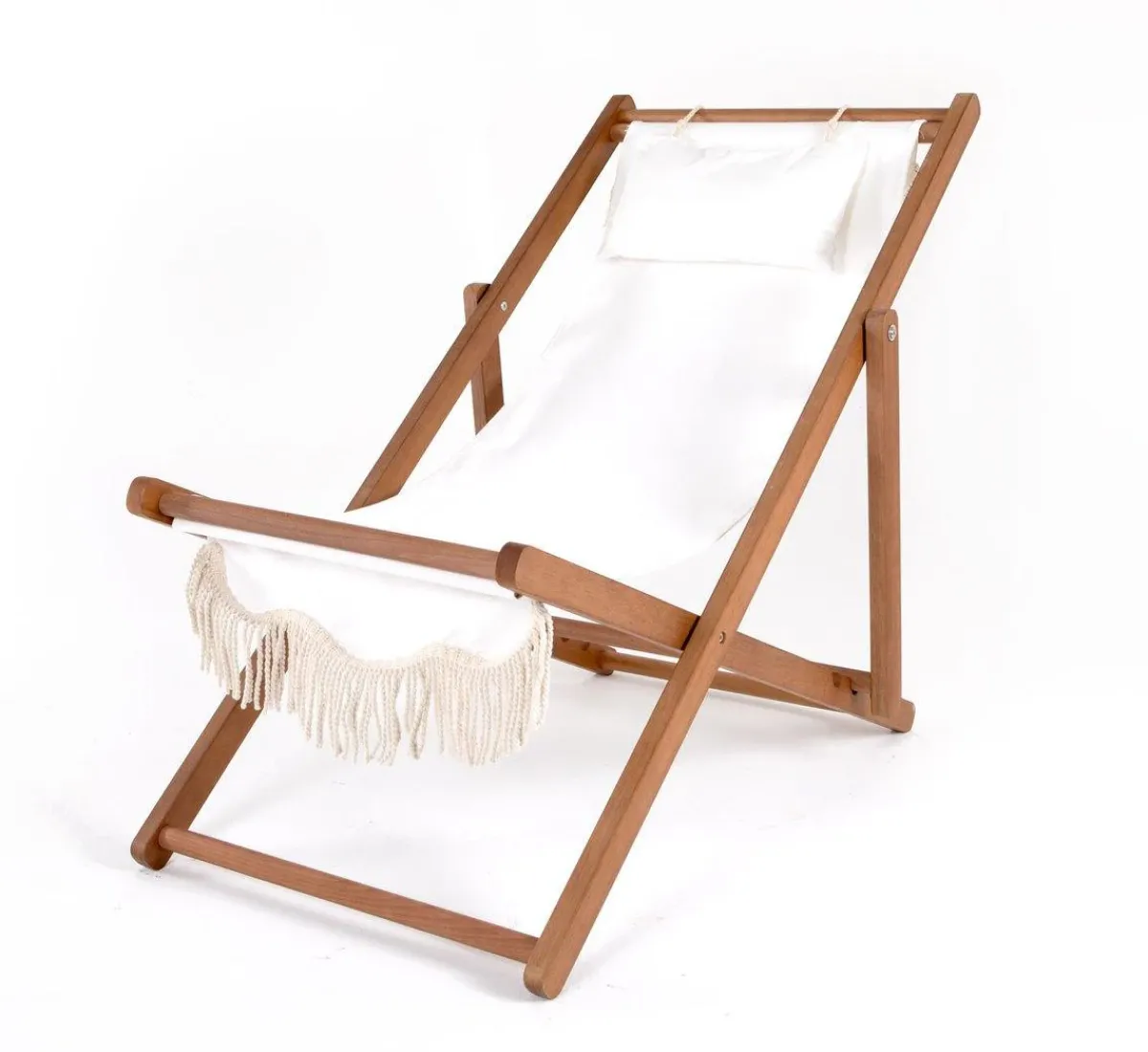 minnow Business & Pleasure Sling Chair, Antique White Best