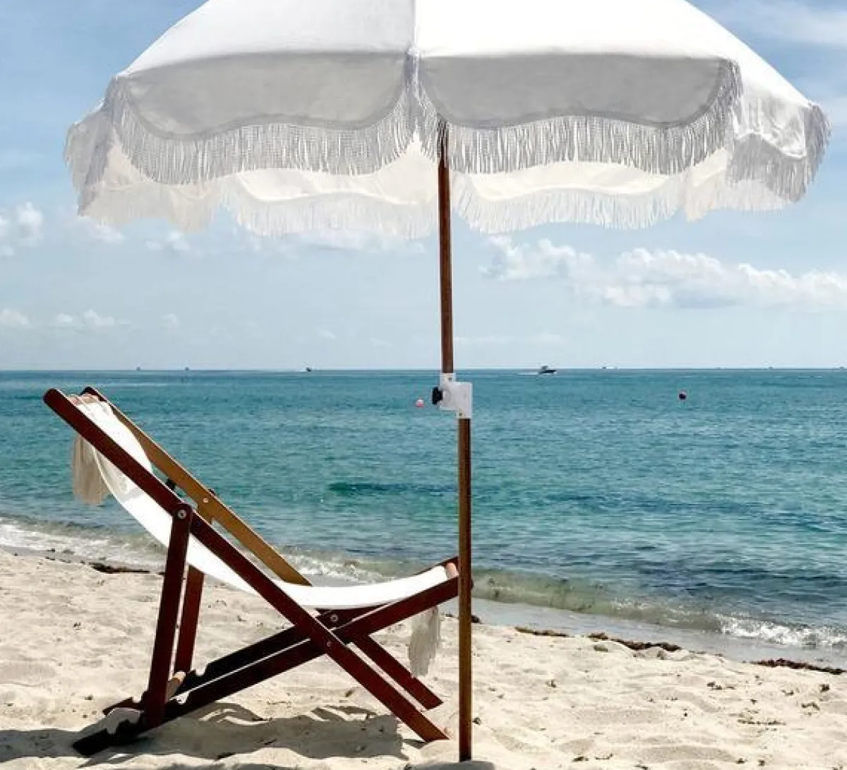 minnow Business & Pleasure Sling Chair, Antique White Best