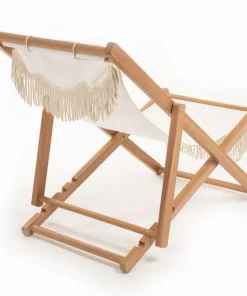 minnow Business & Pleasure Sling Chair, Antique White Best