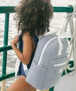 minnow Everyday Backpack | Swim Navy Stripe Sale