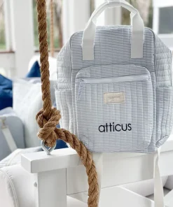 minnow Everyday Backpack Powder Blue Stripe Discount